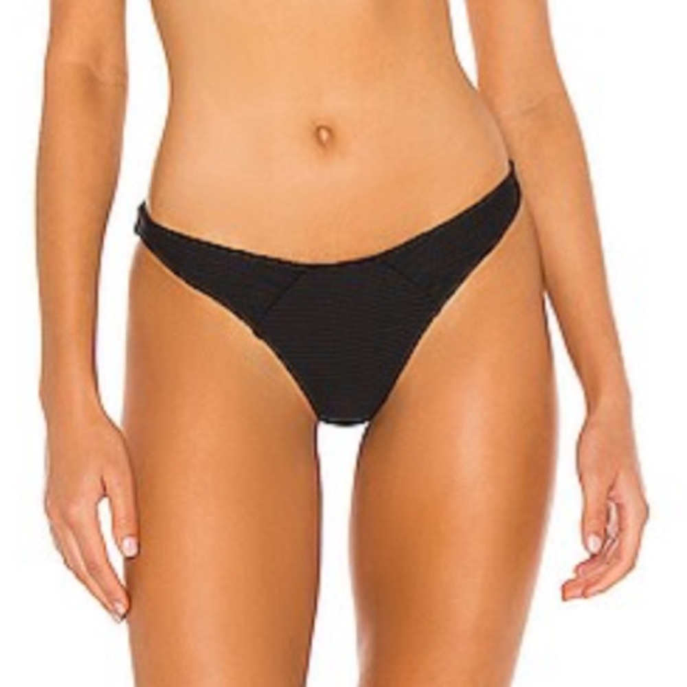 LSPACE Sol Classic Bikini Bottom in Black